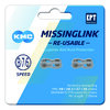 KMC Kettenverschlussglied MissingLink EPT Kompatibilität: 6/7/8-fach | SB-Verpackung | silber