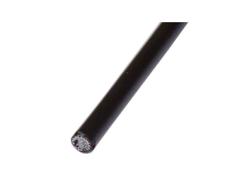 Schaltzug Außenhülle - 10cm - Farbe: schwarz