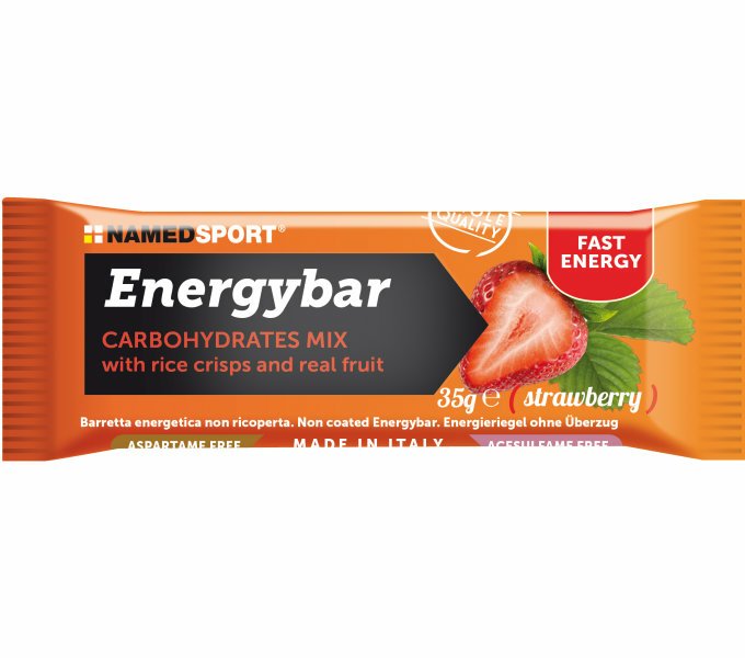 NAMED SPORT EnergyBar Strawberry 1x35g