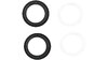 RockShox Staubdichtung  1 1/8  schwarz, weiß