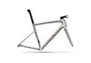 Specialized Tarmac SL8 Frameset - FACT 10r Carbon GLOSS SILVER DUST / SHADOW SILVER DRY IMPASTO / PHOTON ORANGE TINT OVER SILVER DUST 56