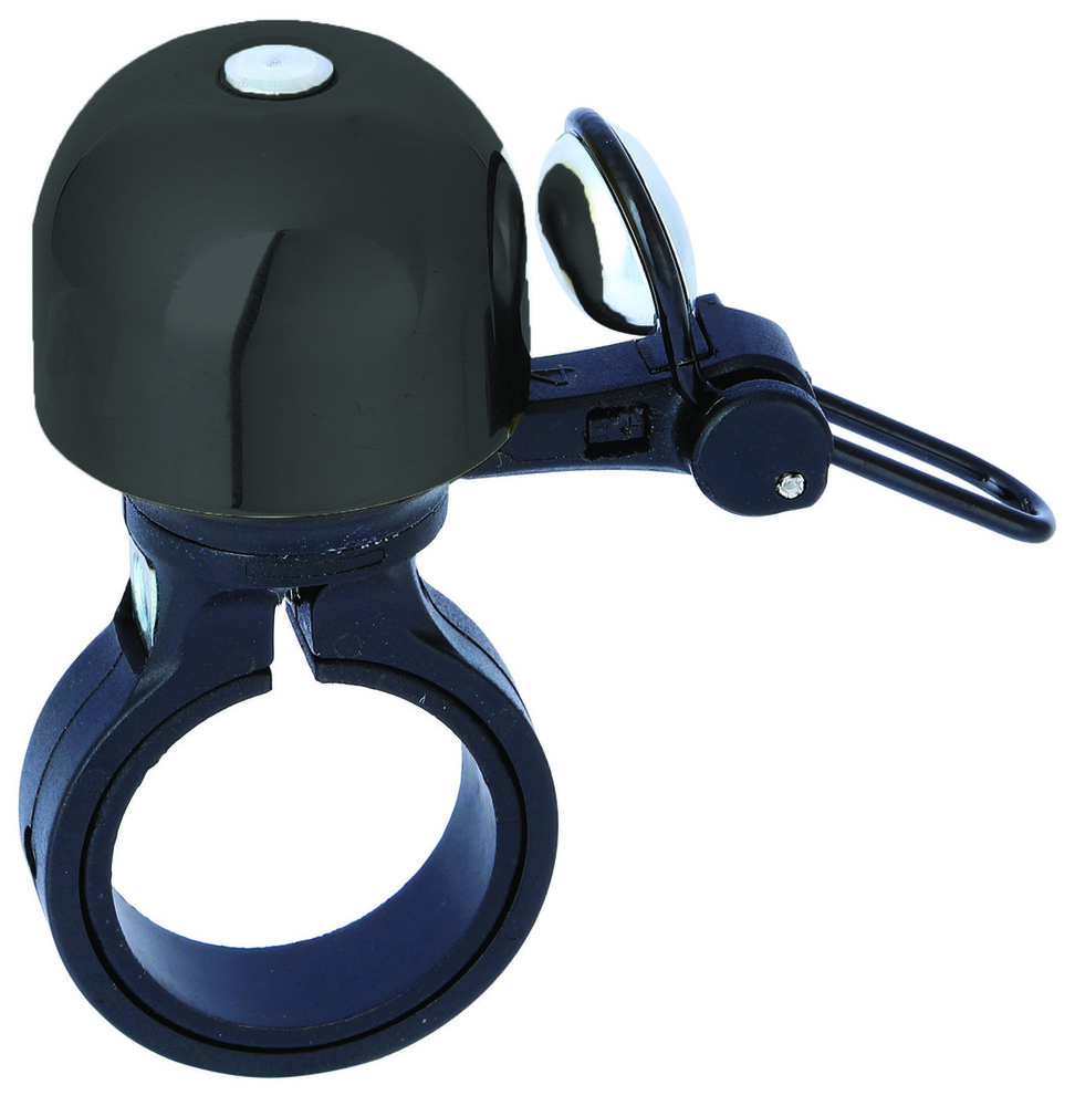 MATRIX Mini-Glocke Messing schwarz | Durchmesser: 27 mm