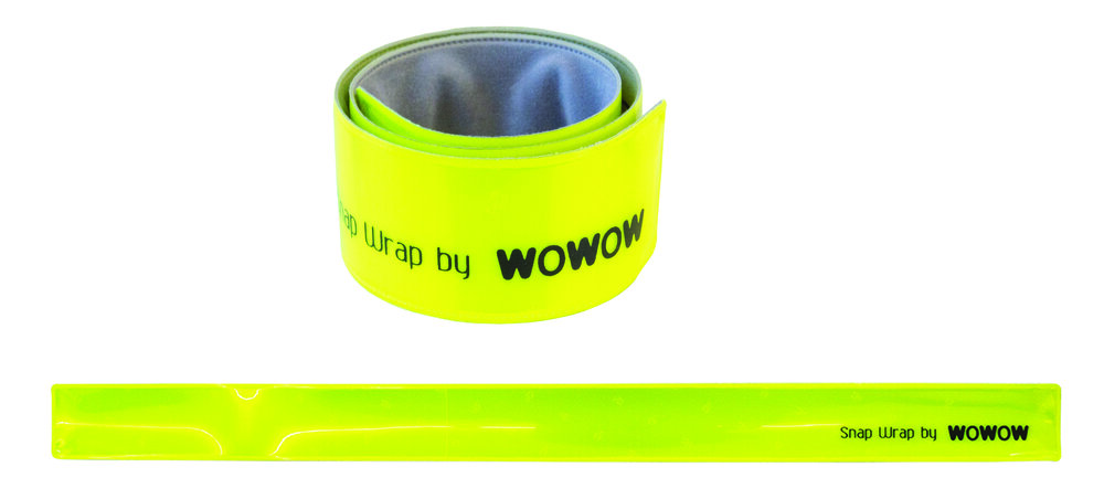 WOWOW Reflex-Band Snap Wrap Reflomax gelb | Maße: 440 x 43 mm