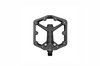 CRANKBROTHERS Plattformpedal Stamp 1 Gen 2 Large Gewinde: 9/16 Zoll | Gleitlager (innen) / Industrielager | schwarz | SB-Verpackung