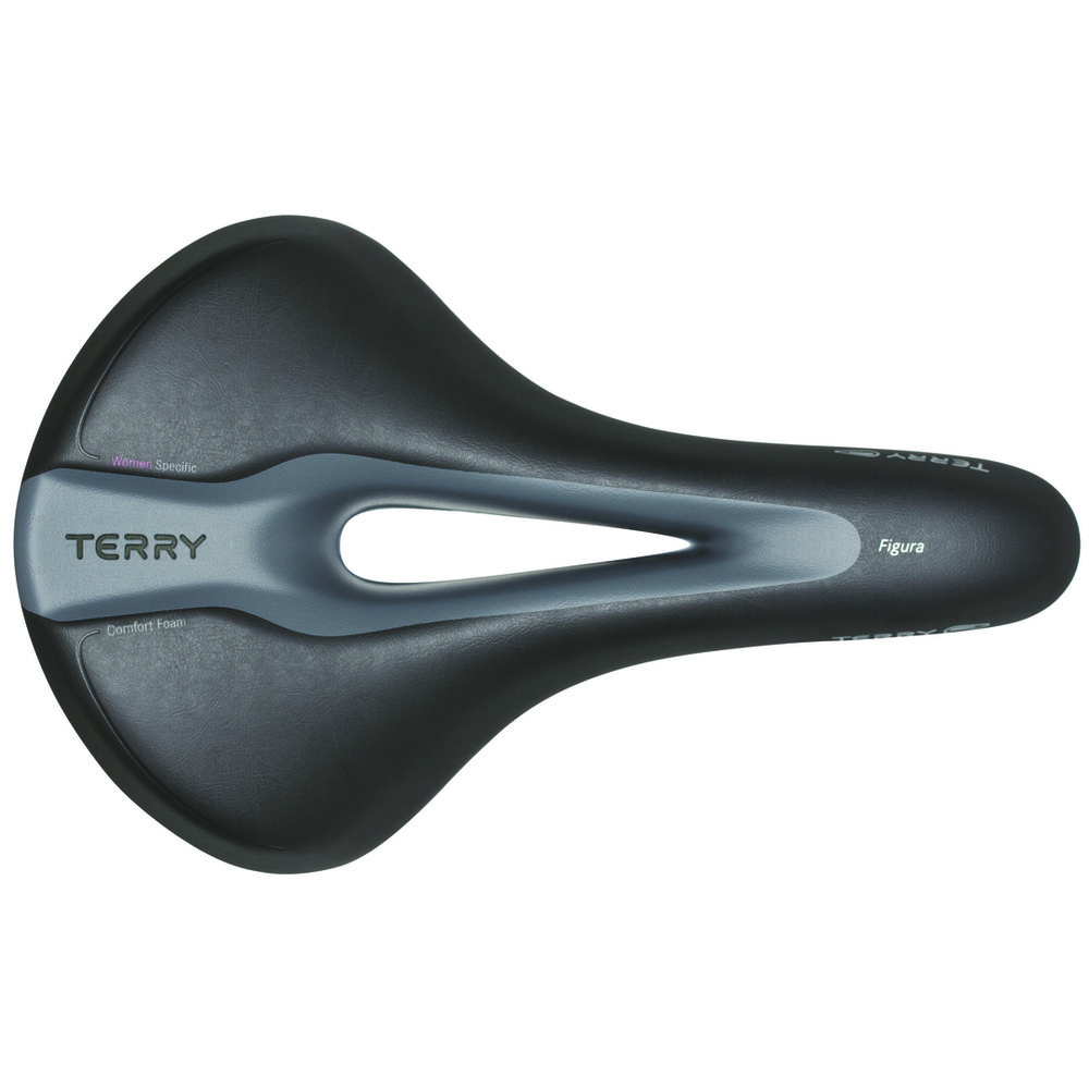 TERRY Sport Sattel Figura Max Damen | Fitness | Maße: 268 x 175 mm | schwarz
